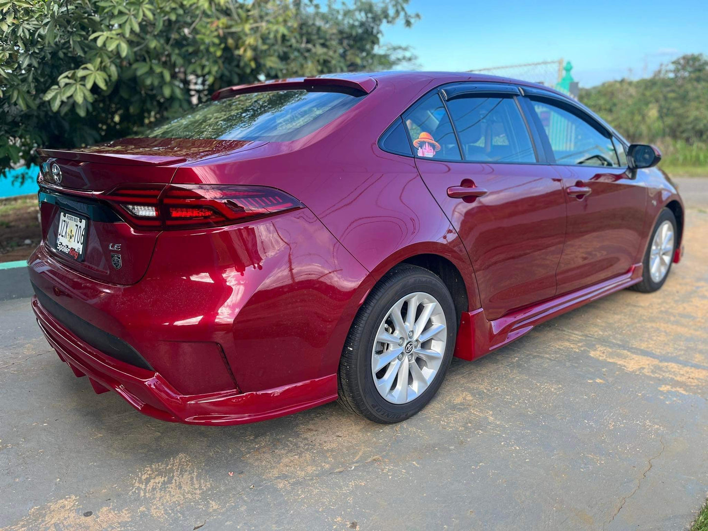 Toyota Corolla LE 2020-2023 body kit